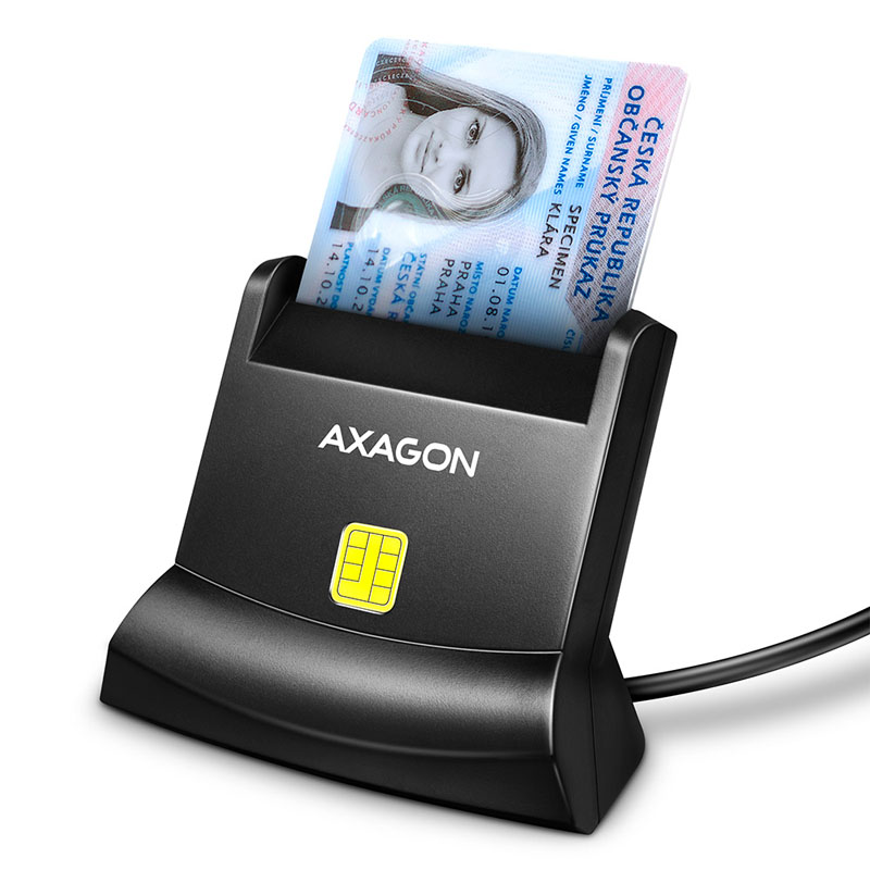 AXAGON CRE-SM4N USB Smart Card StandReader(CRE-SM4N)