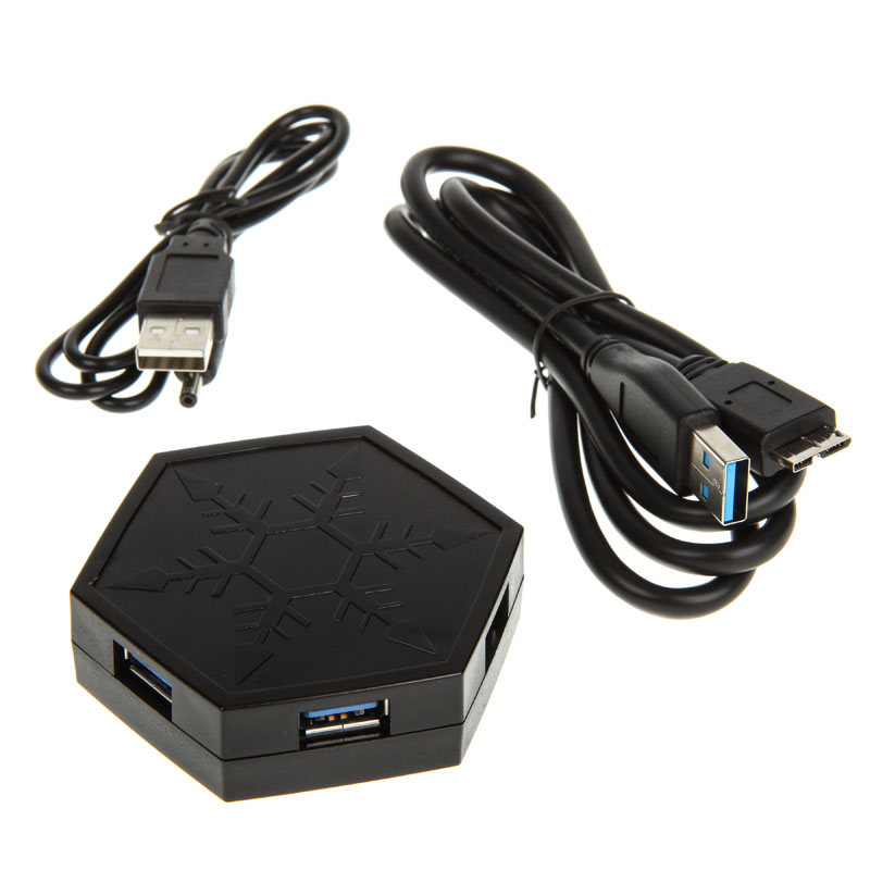 SilverStone SST-EP01BUSB 3.0 4 portos hub (SST-EP01B)