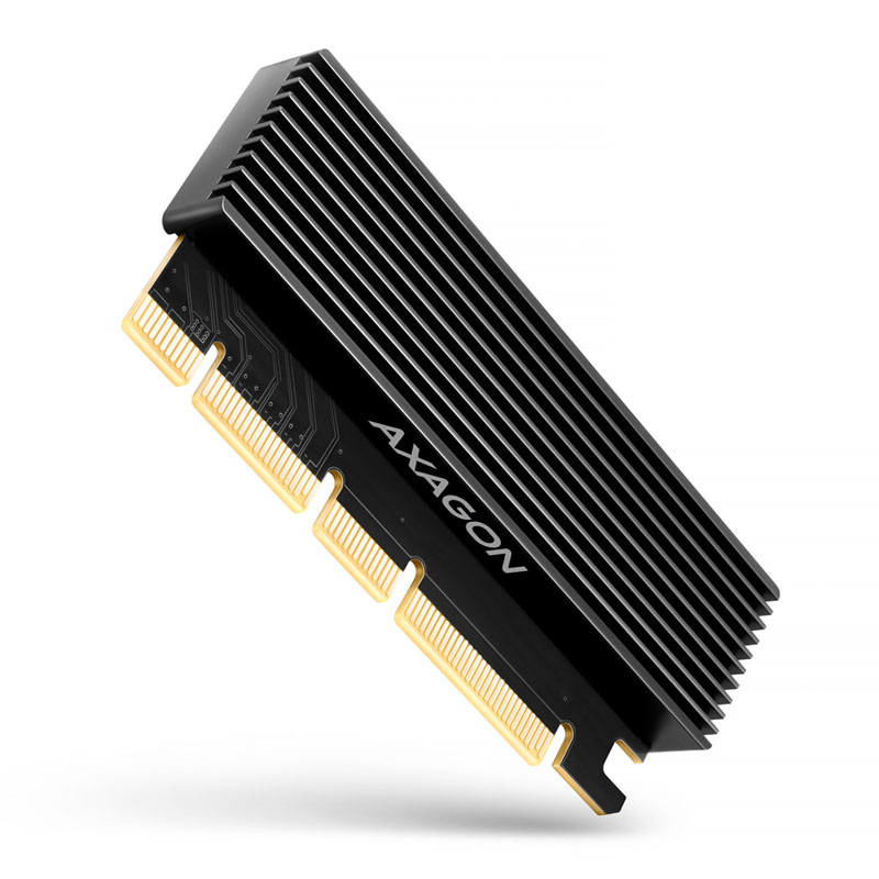 AXAGON PCEM2-XS PCI-E 3.0 16x - M.2 SSD NVMe, 80 mm SSD - low profile (PCEM2-XS)