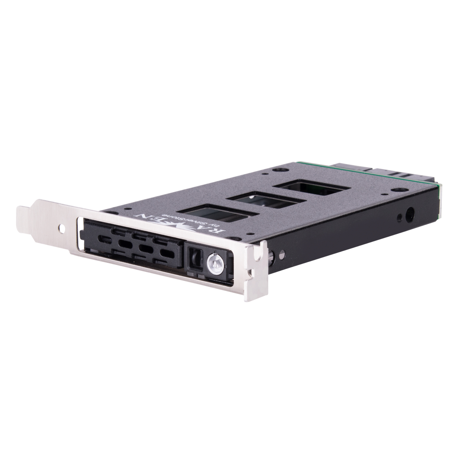 SilverStone SST-EXB02 - Belső merevlemez-gépház PCI-slothoz - 2,5 hüvelyk (SST-EXB02)