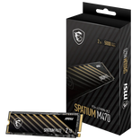 MSI Spatium M470 Pro SSD, PCIe 4.0 M.2 Typ 2280 - 2 TB (S78-440Q990-P83)
