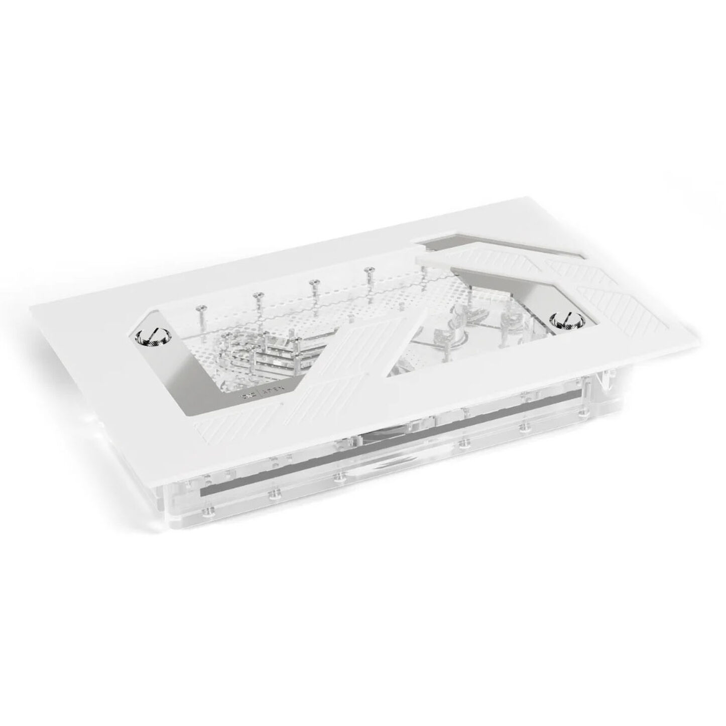 Alphacool Apex Distroplate Dark Base Pro 901 White + Apex Pumpa (14658)