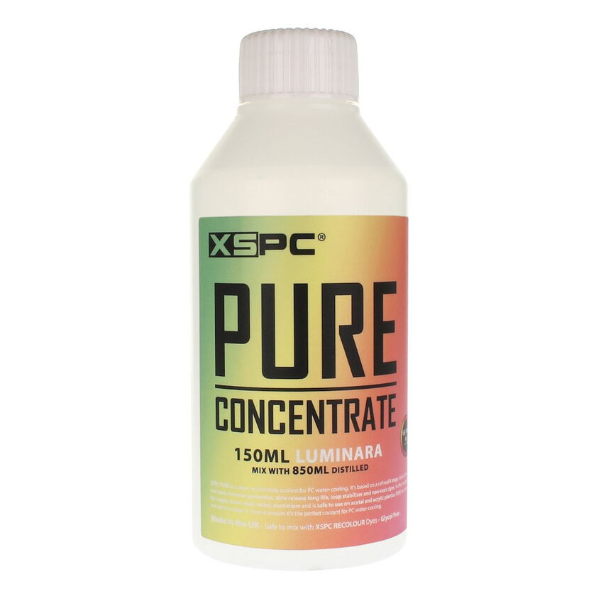 XSPC Pure hűtőfolyadék koncentrátum, 150 ml - tiszta, Luminara (RGB reaktív) (5060596651715)