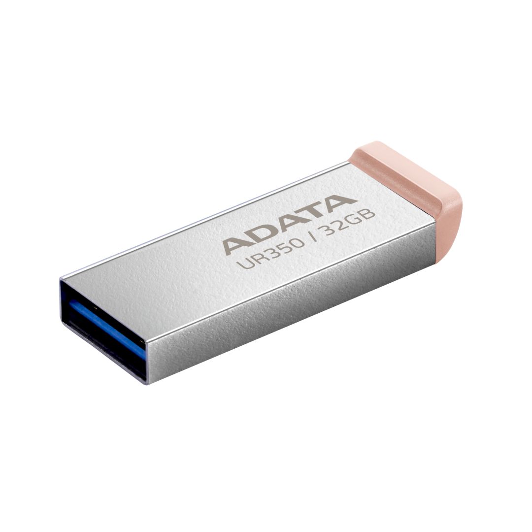 A-Data 32GB UR350 USB3.2 Silver/Brown (UR350-32G-RSR/BG)