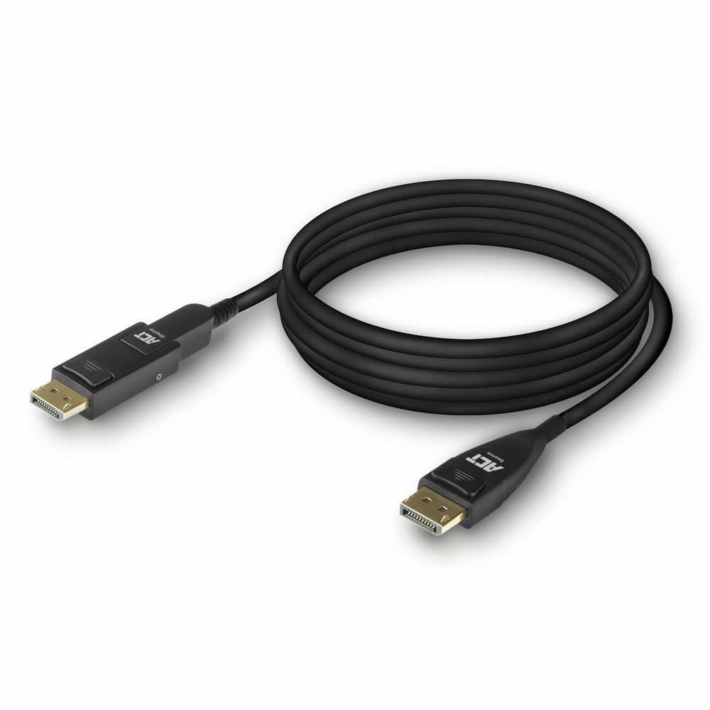 ACT DisplayPort Active Optical Cable 8K DisplayPort male to DisplayPort male 25m Black (AK4153)