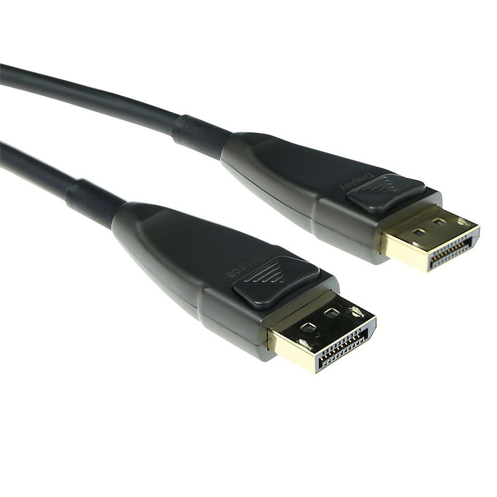 ACT DisplayPort Active Optical Cable DisplayPort male to DisplayPort male 30m Black (AK4033)