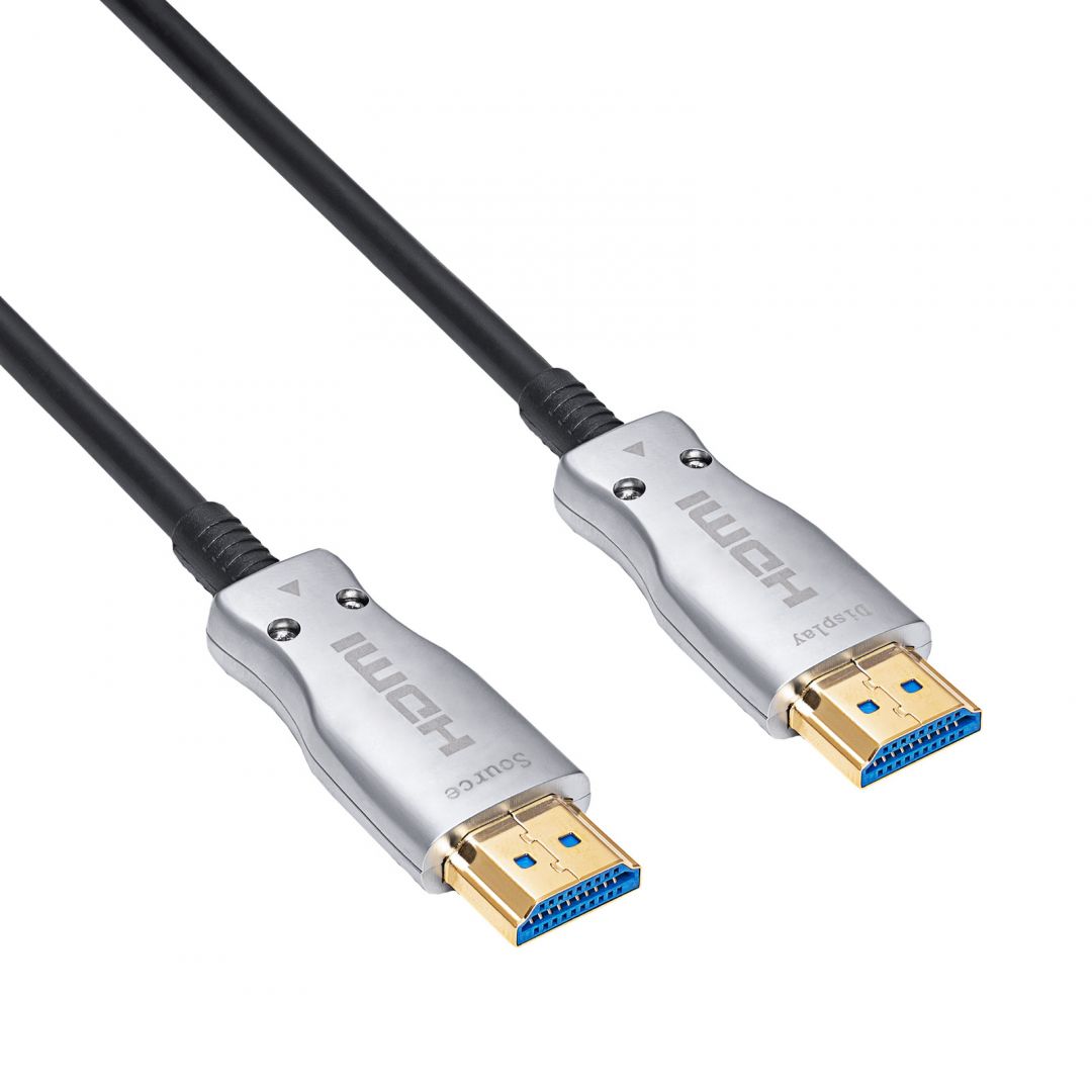 Akyga AK-HD-400L HDMI ver. 2.1 optikai AOC cable 40m Black/Grey (AK-HD-400L)