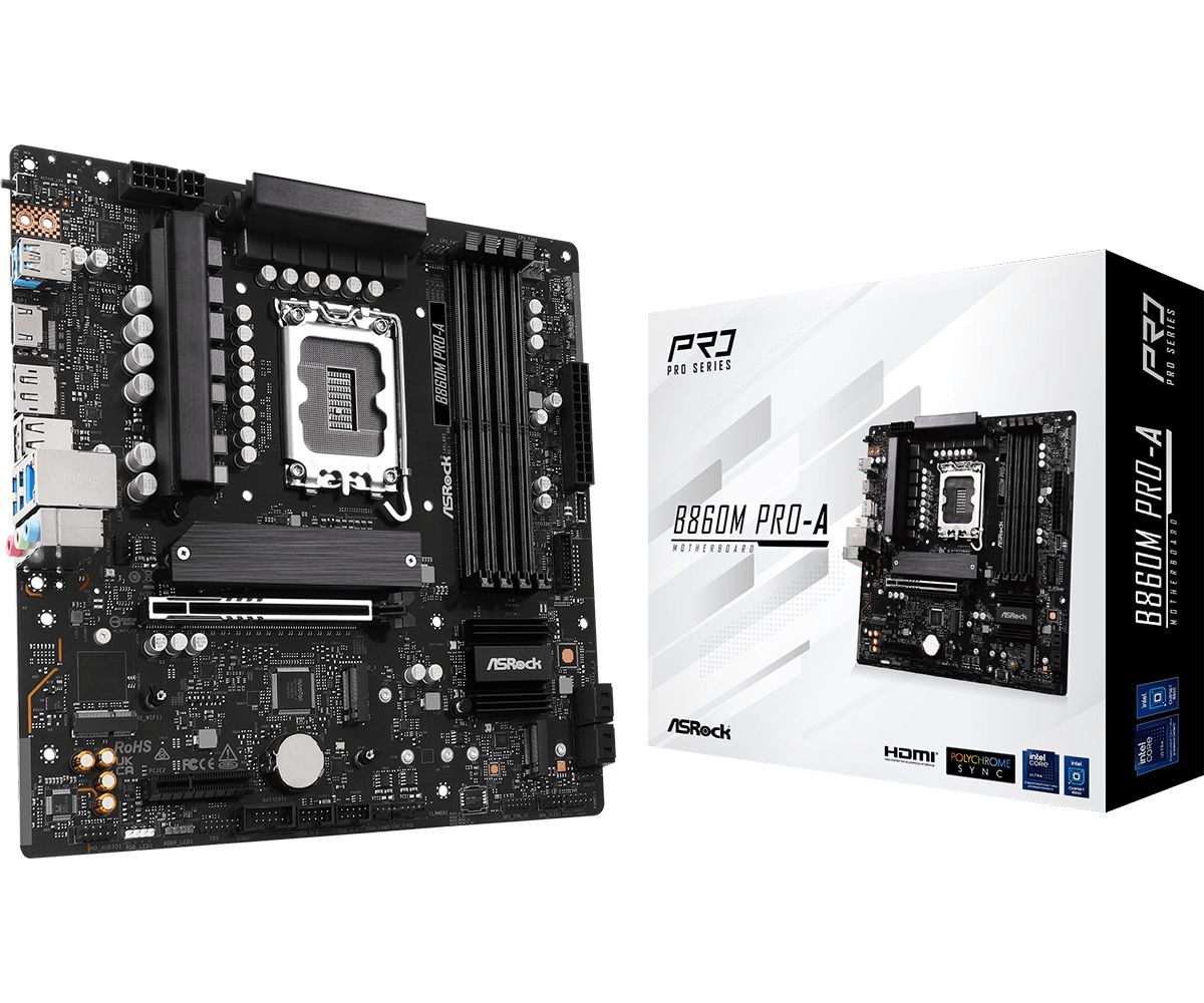 ASRock B860M PRO-A (90-MXBRR0-A0UAYZ)