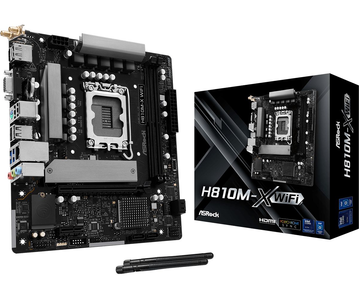 ASRock H810M-X WIFI (90-MXBS6-A0UAYZ)