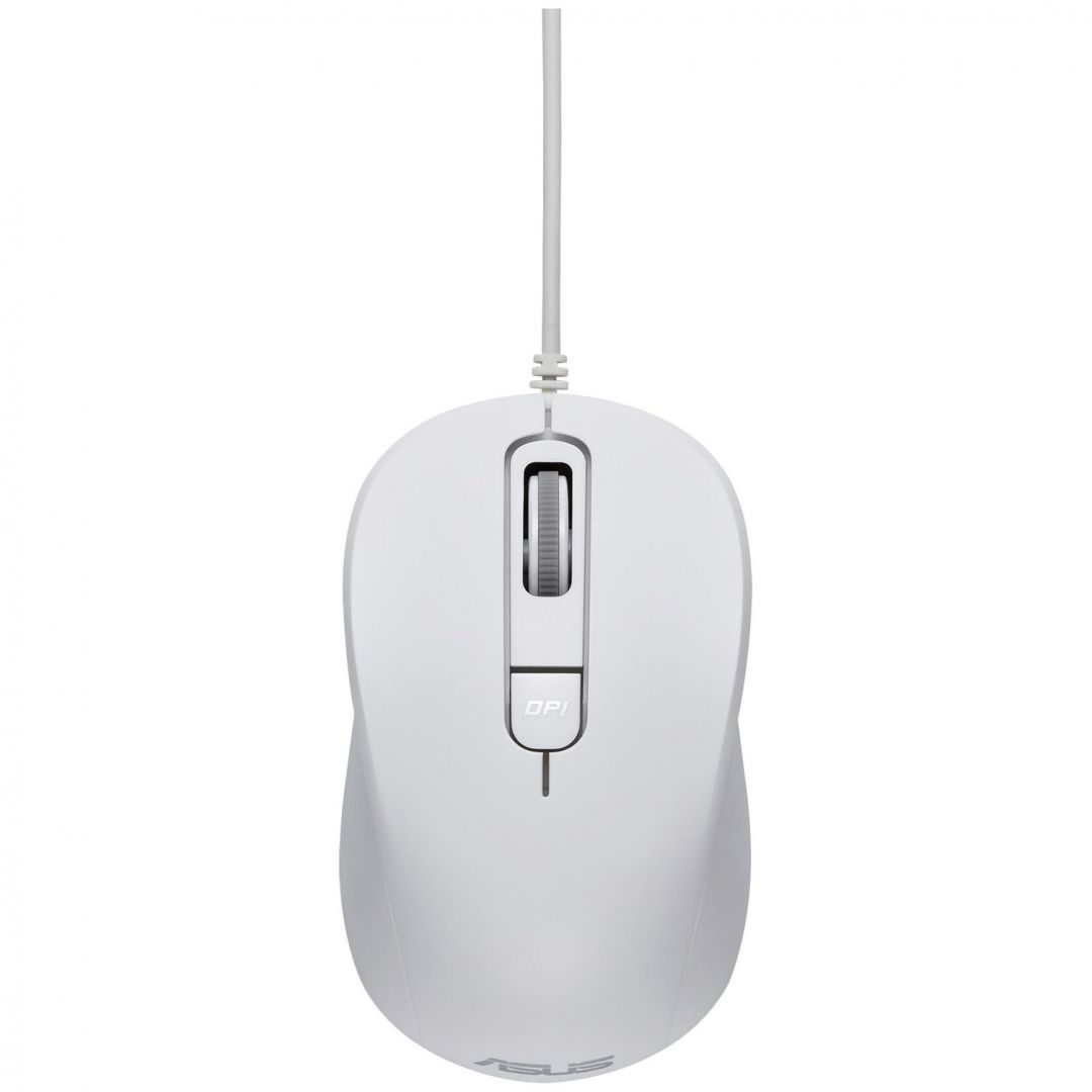 Asus MU101C Wired Blue Ray Mouse White (MU101C MOUSE/WH)
