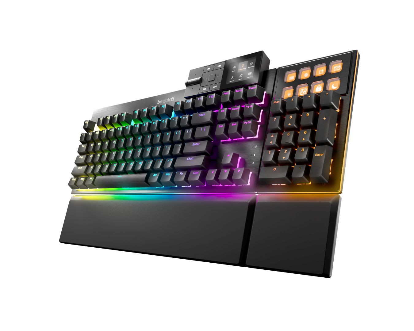 Be quiet! Dark Mount Silent Tactile Gaming Keyboard Black US (BT002US)
