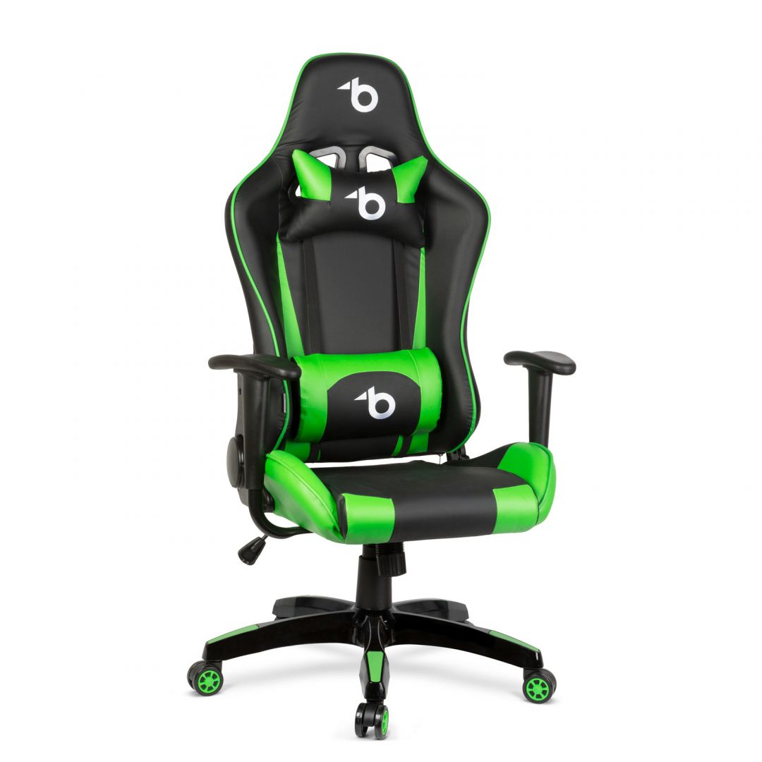 Delight Bemada BMD1106GR Gaming Chair Black/Green (BMD1106GR)