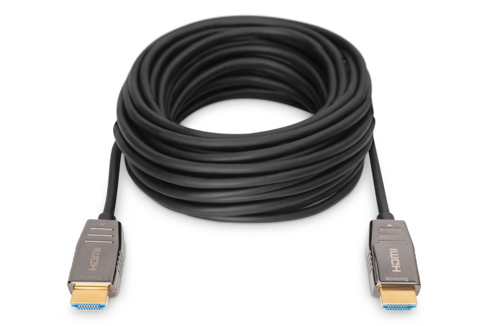 Digitus HDMI AOC hibrid optikai kábel, UHD 8K, 30 m, fekete (AK-330126-300-S)