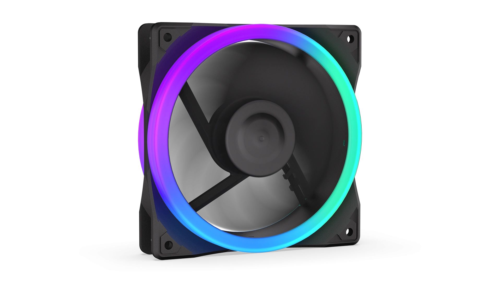 Endorfy Corona 120 Reverse Fekete 120mm PWM ARGB Ventilátor (EY4A015)