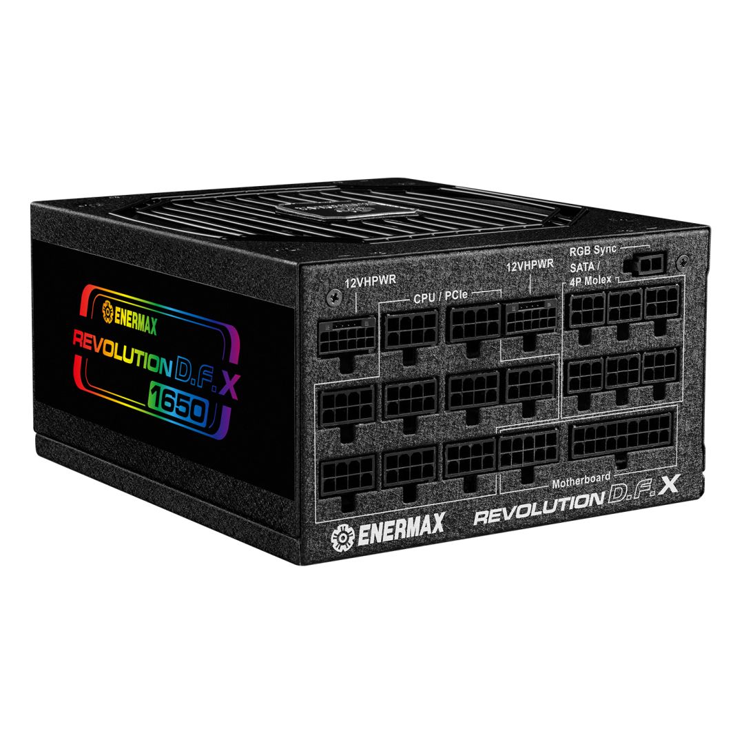 Enermax 1650W 80+ Gold Revolution D.F. X (ERT1650EWT)