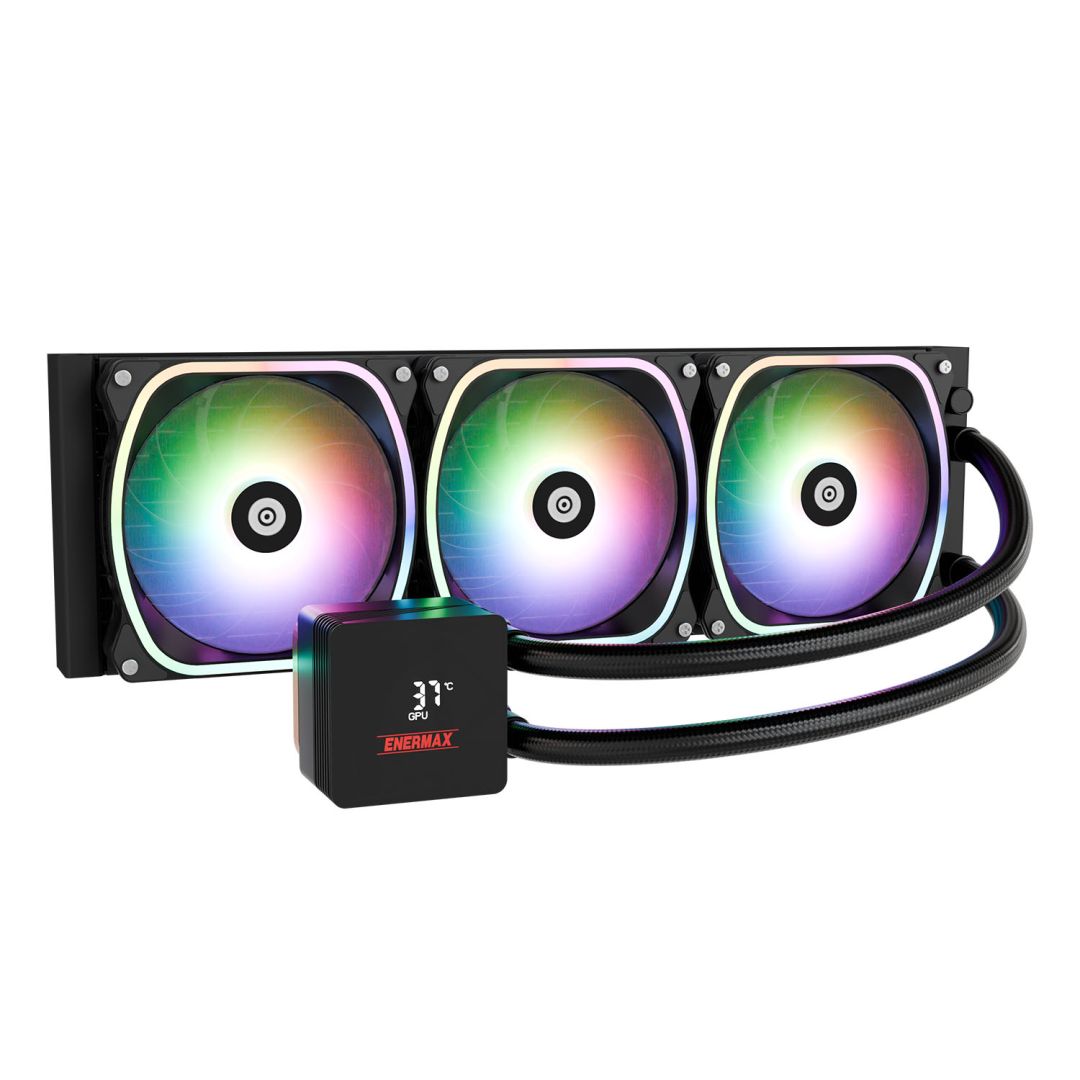 Enermax AquaFusion II 360 ARGB vízhűtés (ELC-AQFS360-SQA)