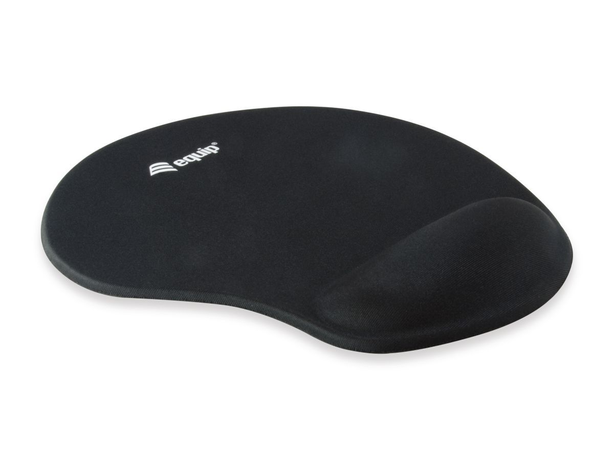 EQuip Gel Egérpad Black (245014)