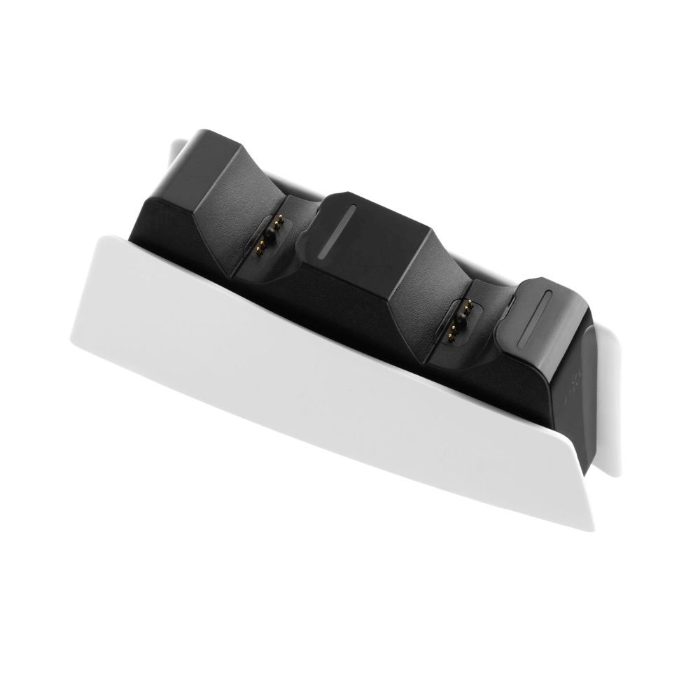 FIXED Dual Charger for PS5 controller black and white (FIXPS5-DCC-BW)