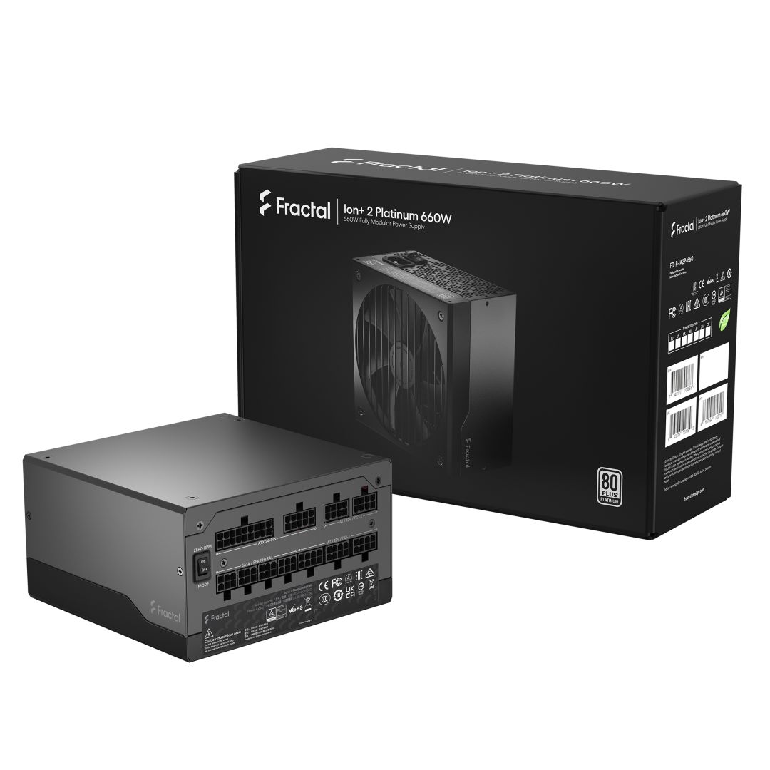 Fractal Design 660W 80+ Platinum Ion+2 (FD-P-IA2P-660-EU)