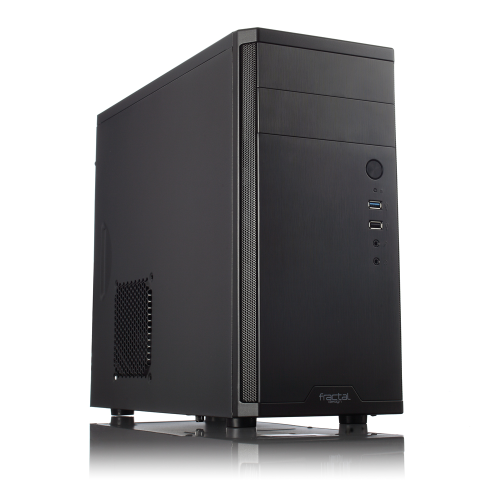 Fractal Design Core 1100 Mini-Tower számítógépház, fekete (FD-CA-CORE-1100-BL)