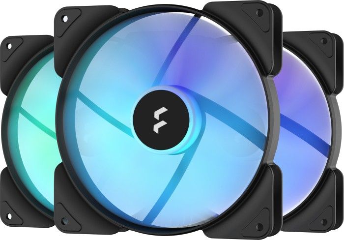 Fractal Design Aspect 14 RGB PWM Black Frame 3 darabos csomag, házventilátor (FD-F-AS1-1407)