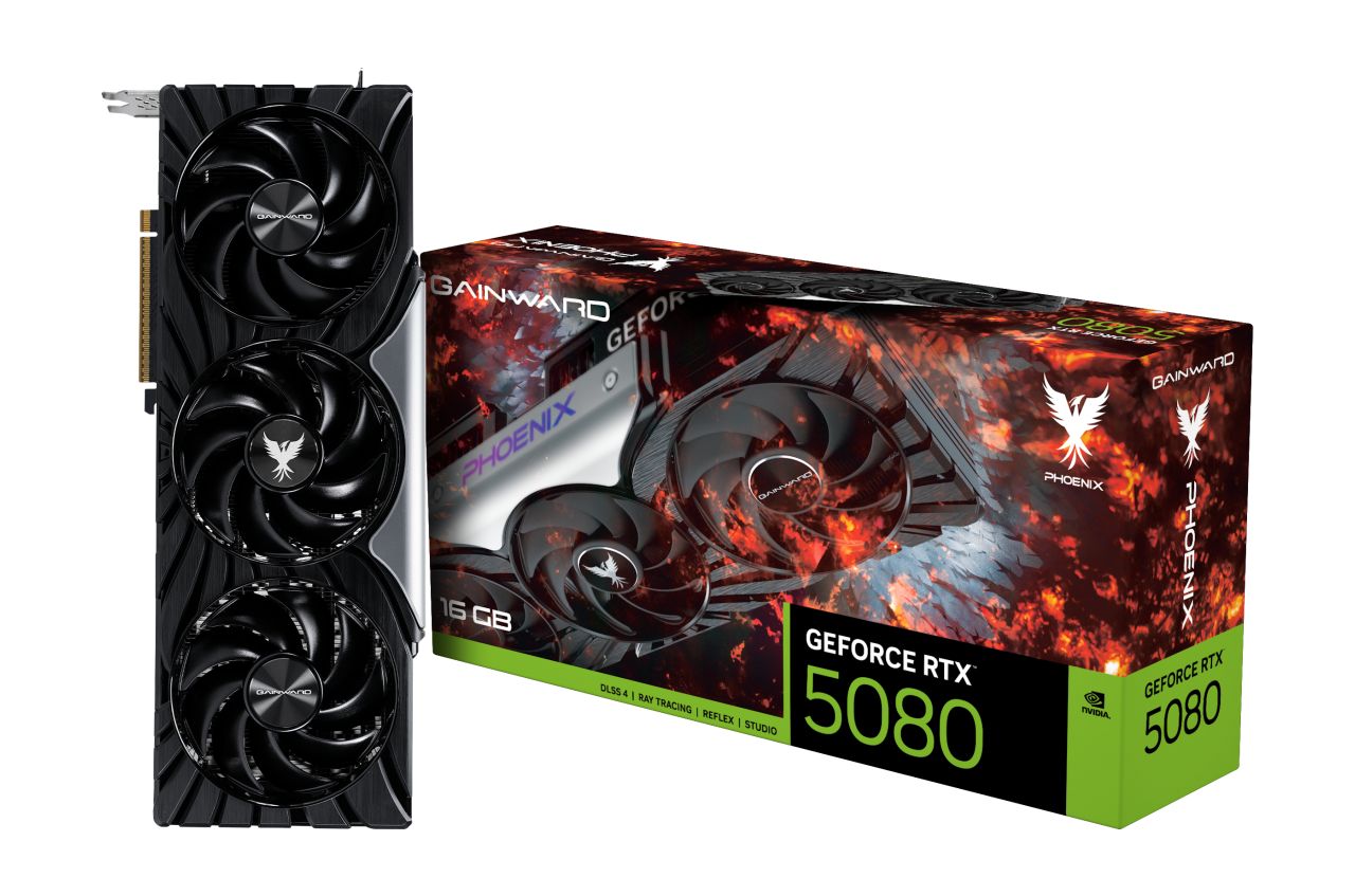 Gainward GeForce RTX5080 16GB DDR7 Phoenix V1 (NE75080019T2-GB2031C)