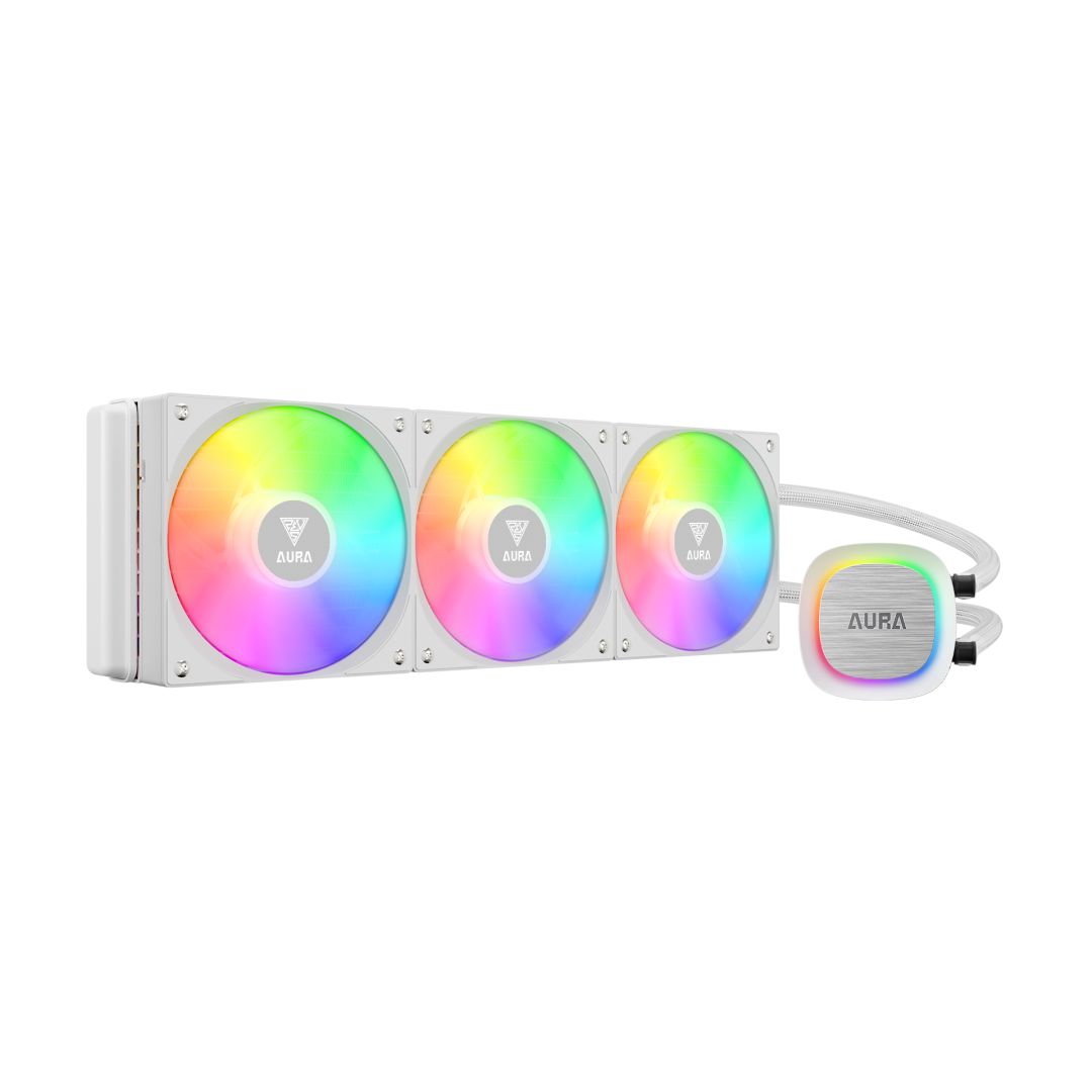 Gamdias Aura GL360 V2 WH Performance ARGB Liquid Cooler (16322-03100-30000-G)