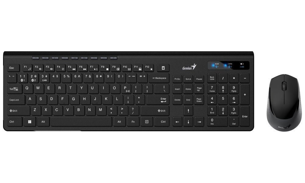 Genius SlimStar 8230 Wireless Keyboard+Mouse Black (31340015414)