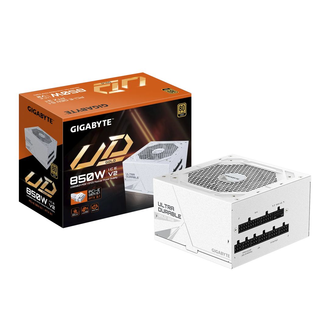 Gigabyte 850W 80+ Gold UD850GM PG5 V2 ICE (GP-UD850GM PG5 ICE)