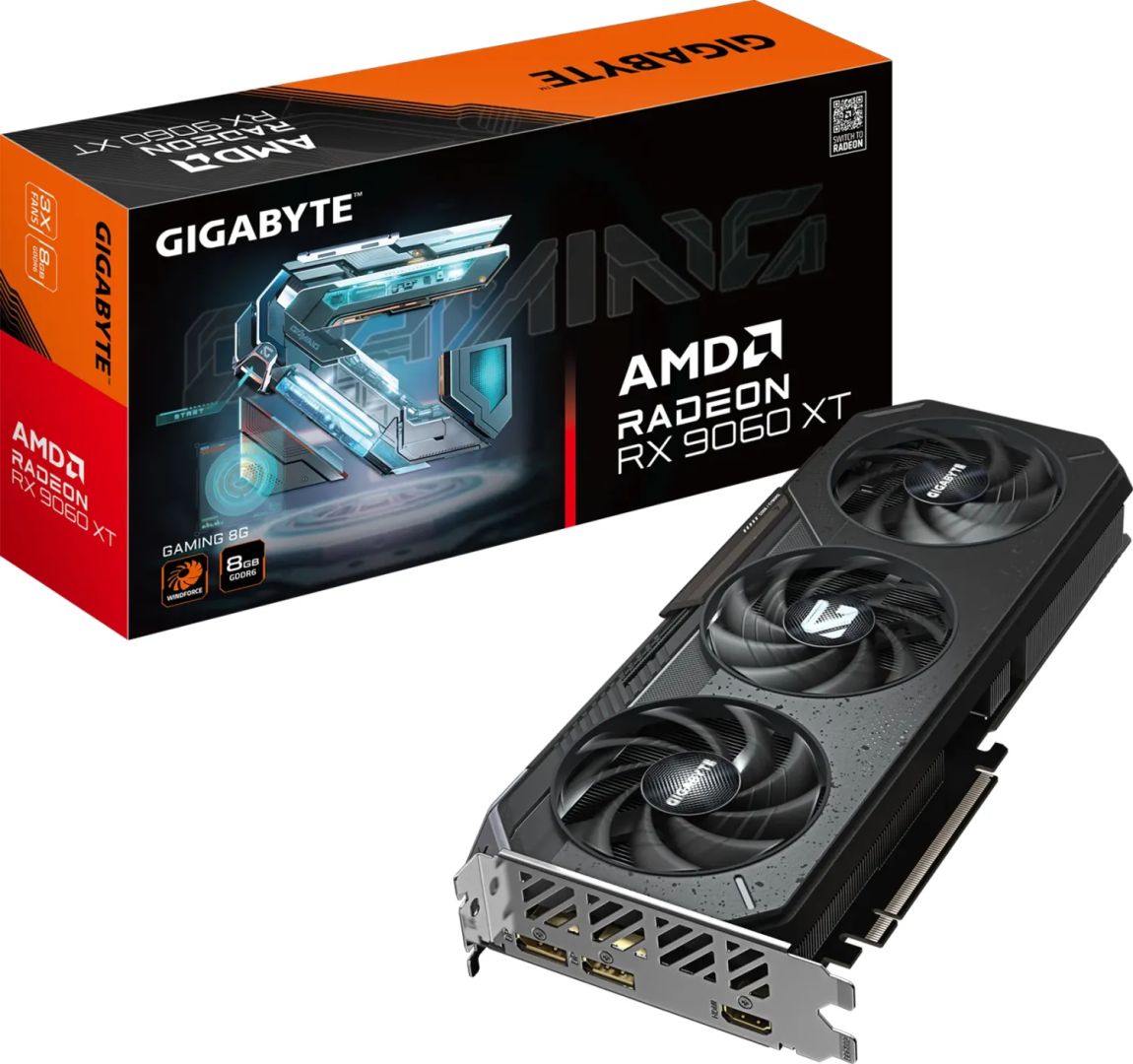 Gigabyte RX9060 XT GAMING 8G (GV-R9060XTGAMING-8GD)
