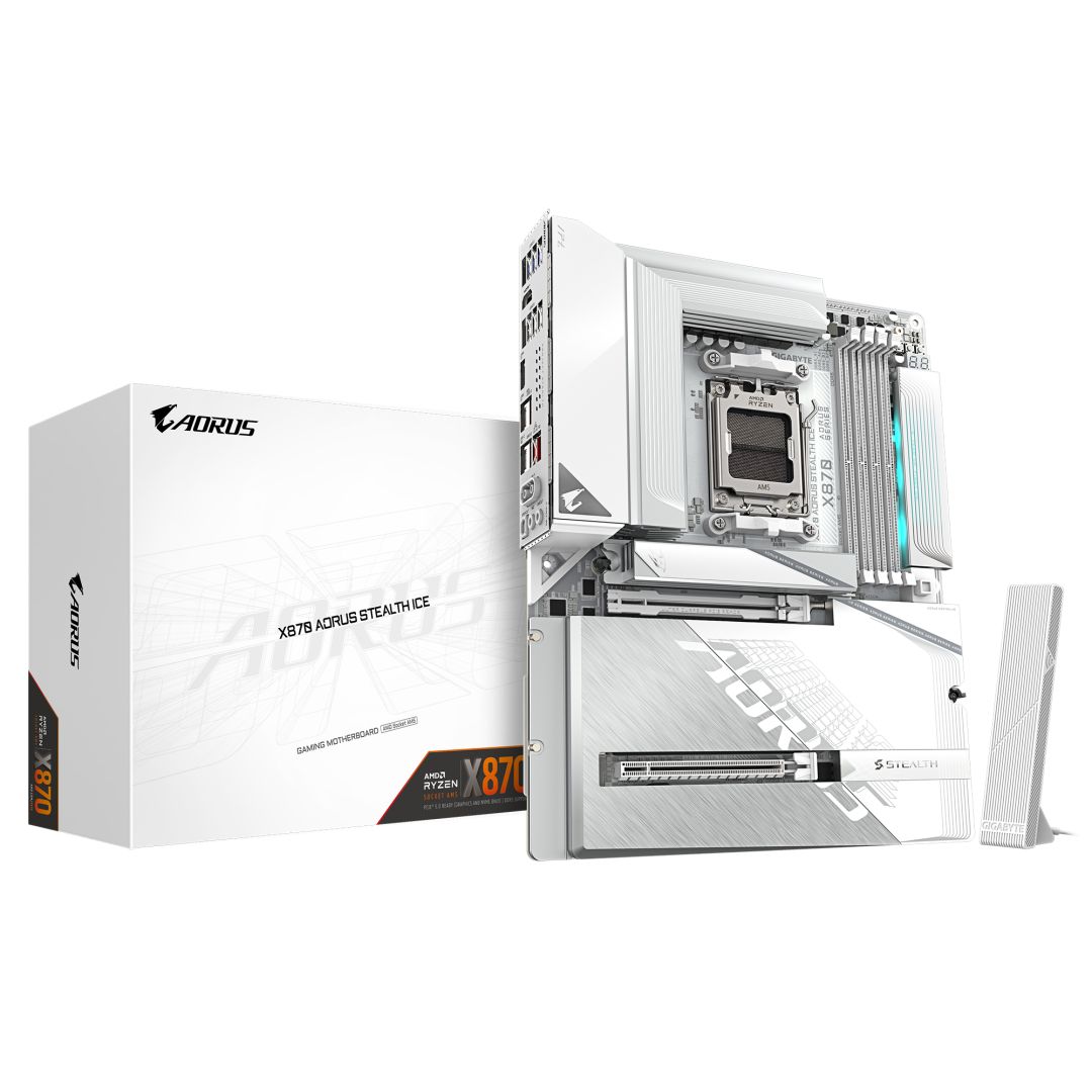 Gigabyte X870 AORUS STEALTH ICE (X870 AORUS STEALTH ICE)