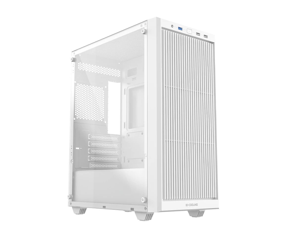 ID-COOLING WARE 310 WHITE ATX számítógépház, edzett üveg oldallappal (WARE 310 WH)