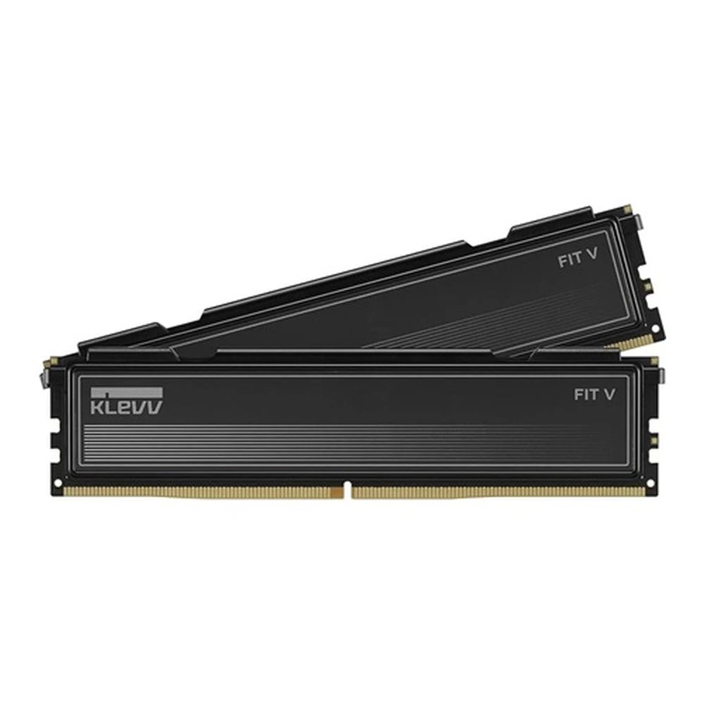 Klevv Fit V Jet Black UDIMM 32GB Kit DDR5-6000 CL30 memória (KD5AGU880-60A300L)