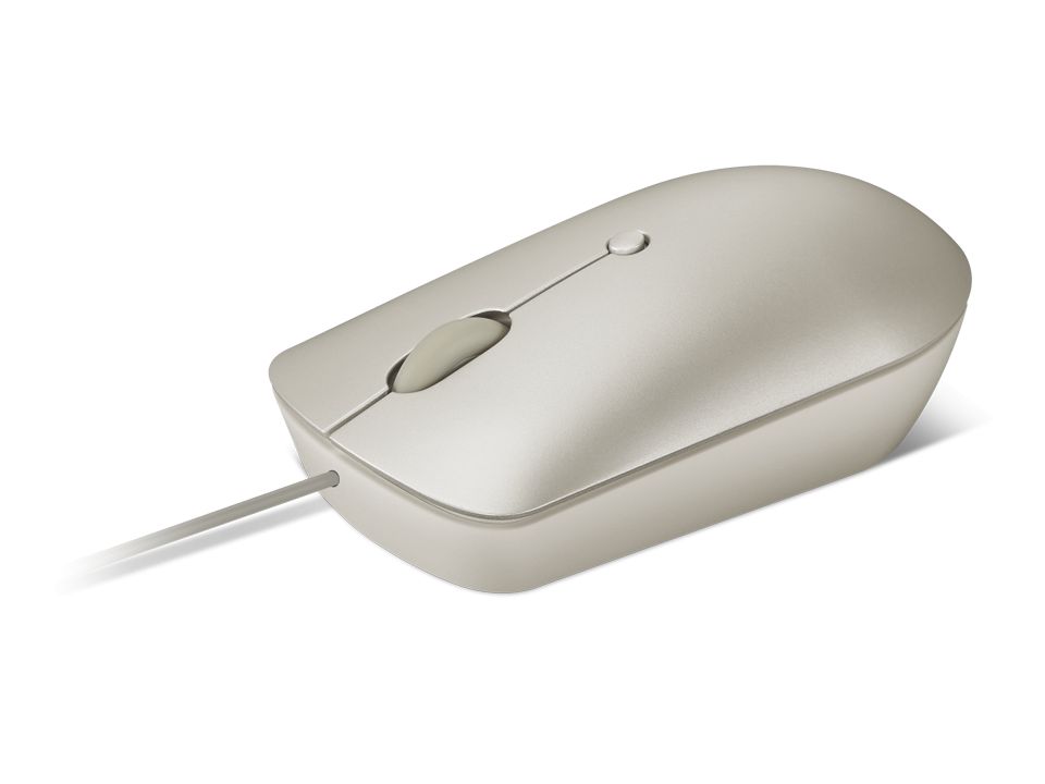 Lenovo 540 USB-C vezetékes kompakt egér, homokszínű (GY51D20879)