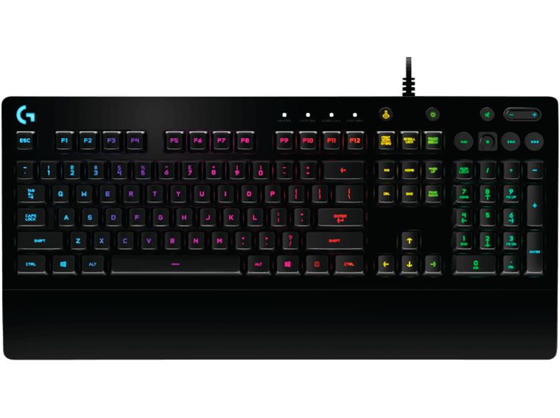 Logitech G213 Prodigy Gamer billentyűzet Black HU (920-008091HU)