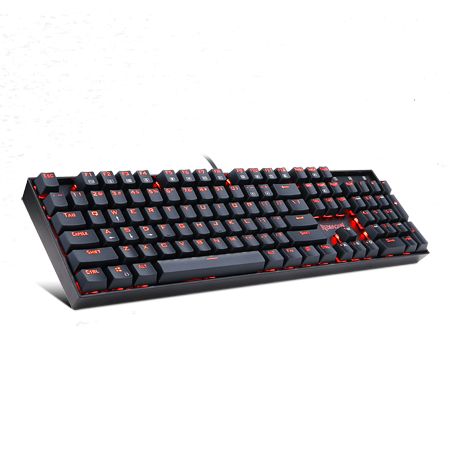 Redragon Mitra Red Backlight Mechanical Keyboard Blue Switches Black HU (K551_BLUE_ HU)