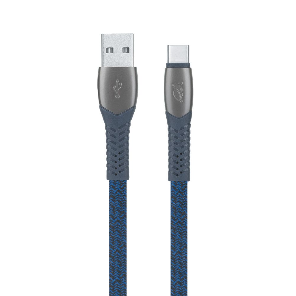 RivaCase Egmont PS6102 BL12 Type-C / USB 2.0 cable 1,2m Blue (4260403575963)
