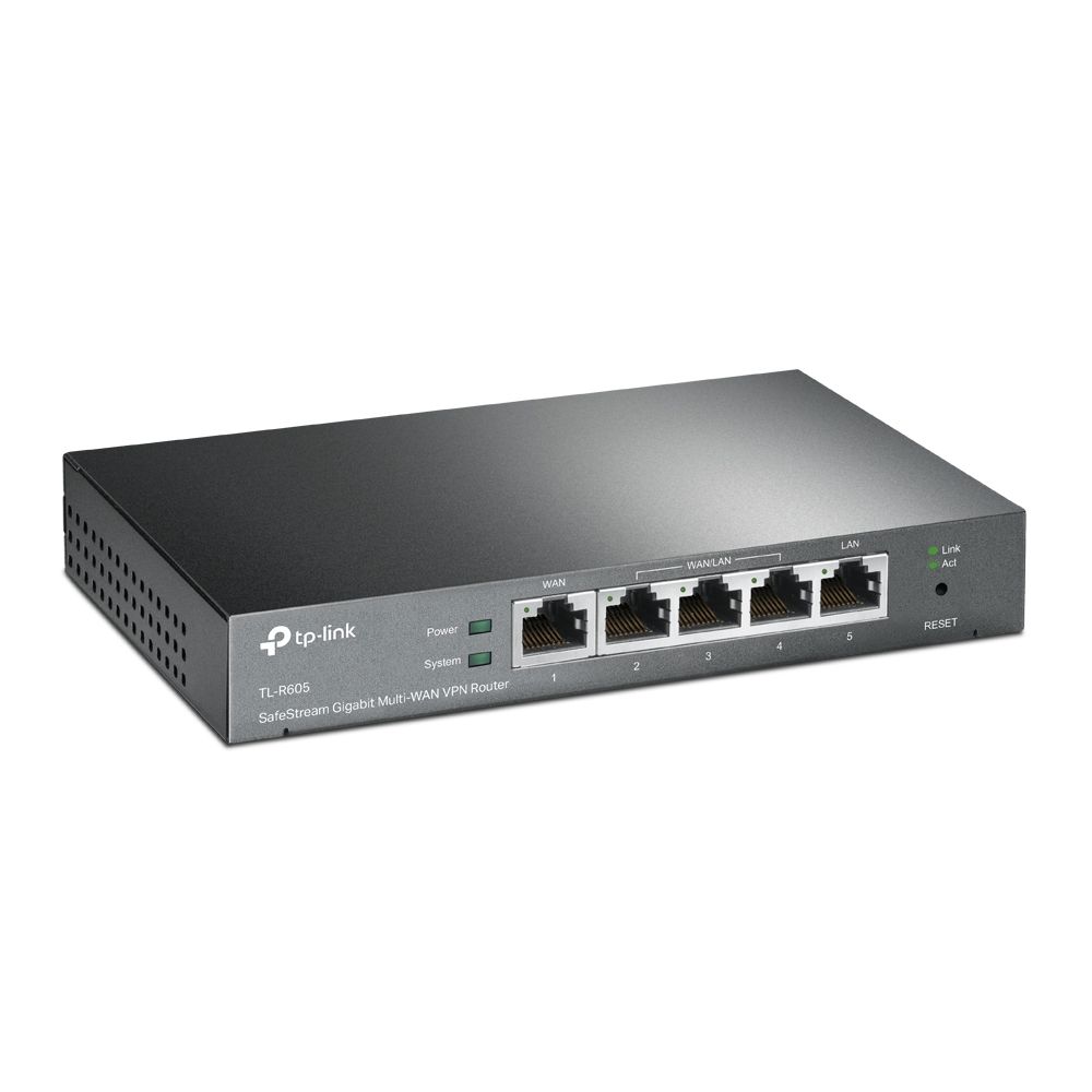 TP-Link TL-R605 SafeStream Gigabit Multi-WAN VPN Router (TL-R605)