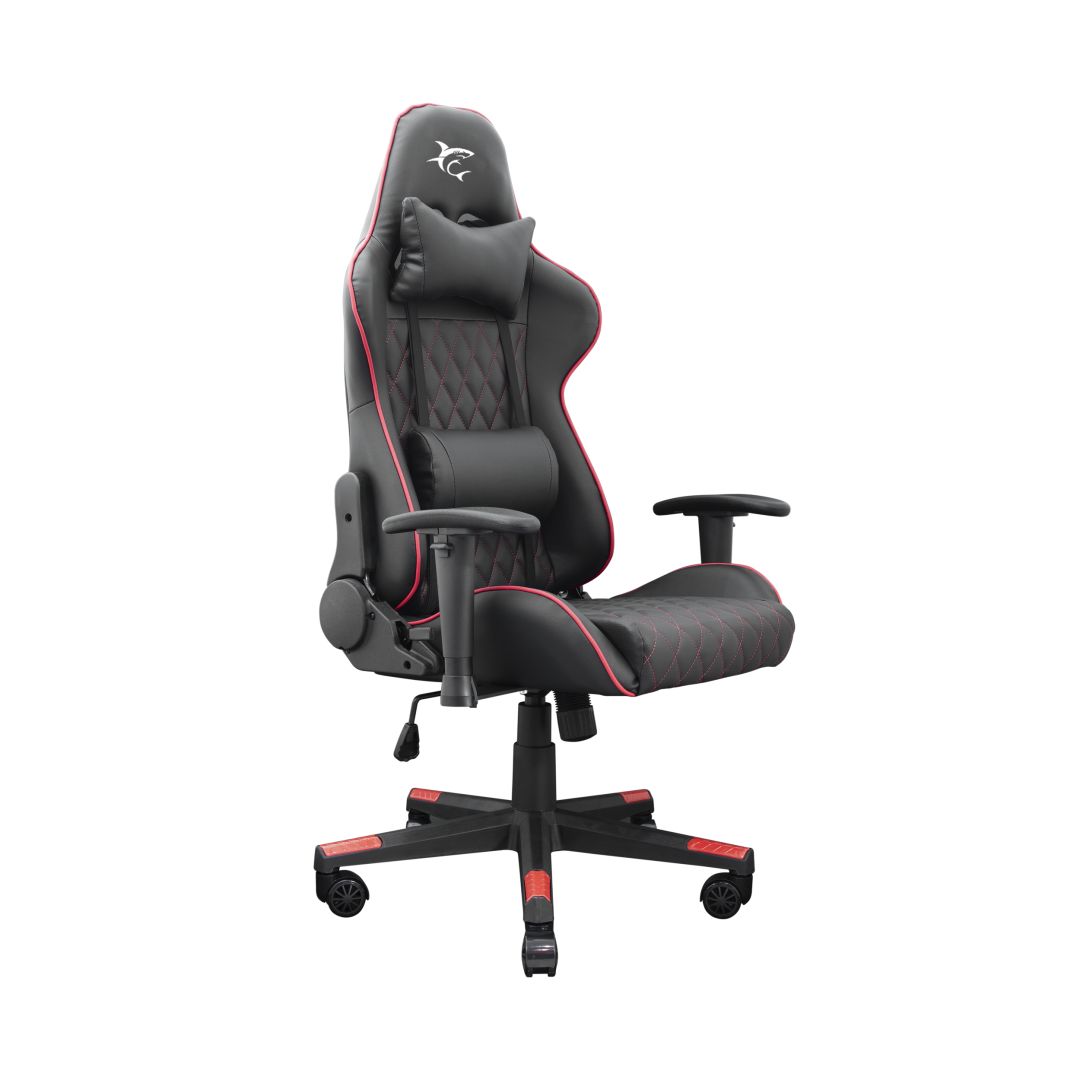 White Shark Racer-Two Gaming Chair Black/Red (RACER-TWO)