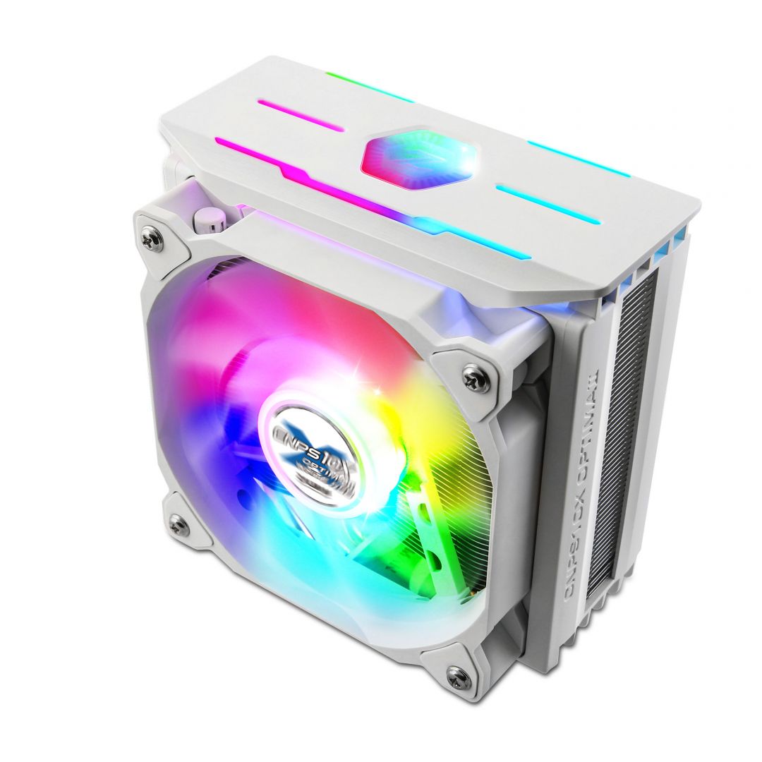 Zalman CNPS10X Optima II White RGB Ultra quiet CPU Cooler (CNPS10X OPTIMA II_WHITE RGB)
