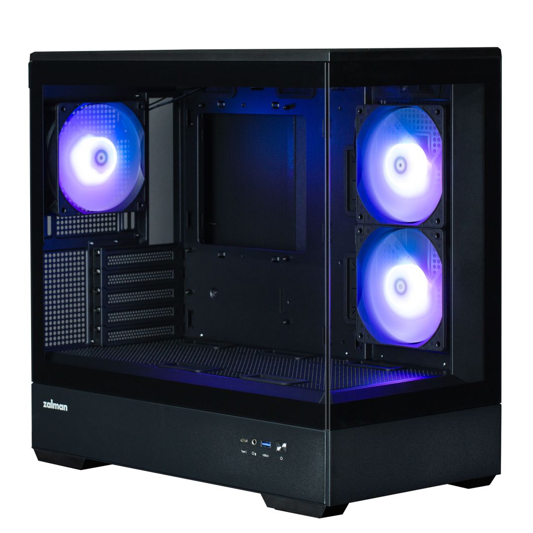 Zalman P30 Tempered Glass Black (P30 BLACK)